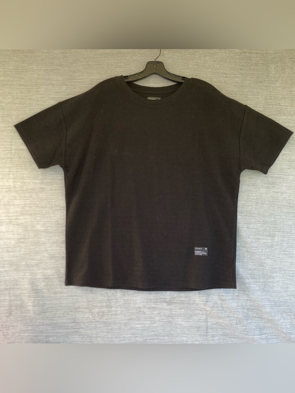 Men’s Vitaly Tshirt Black 100% Cotton